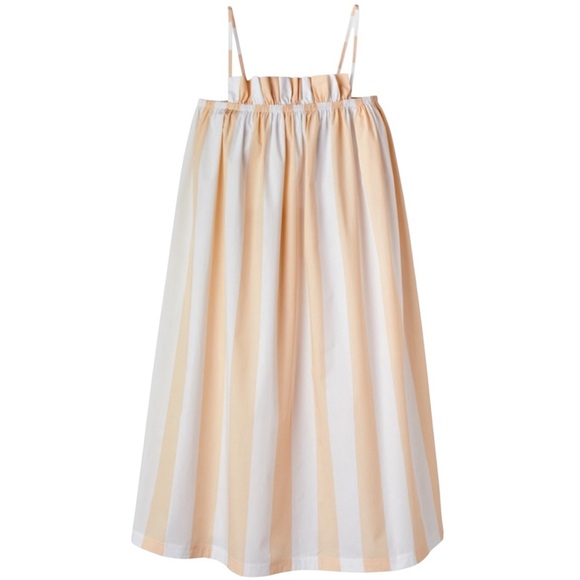 LAKE Other - LAKE Striped Cream and White Women's Nightgown